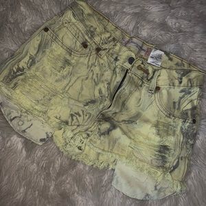 Levi shorts from Urban Outfitters